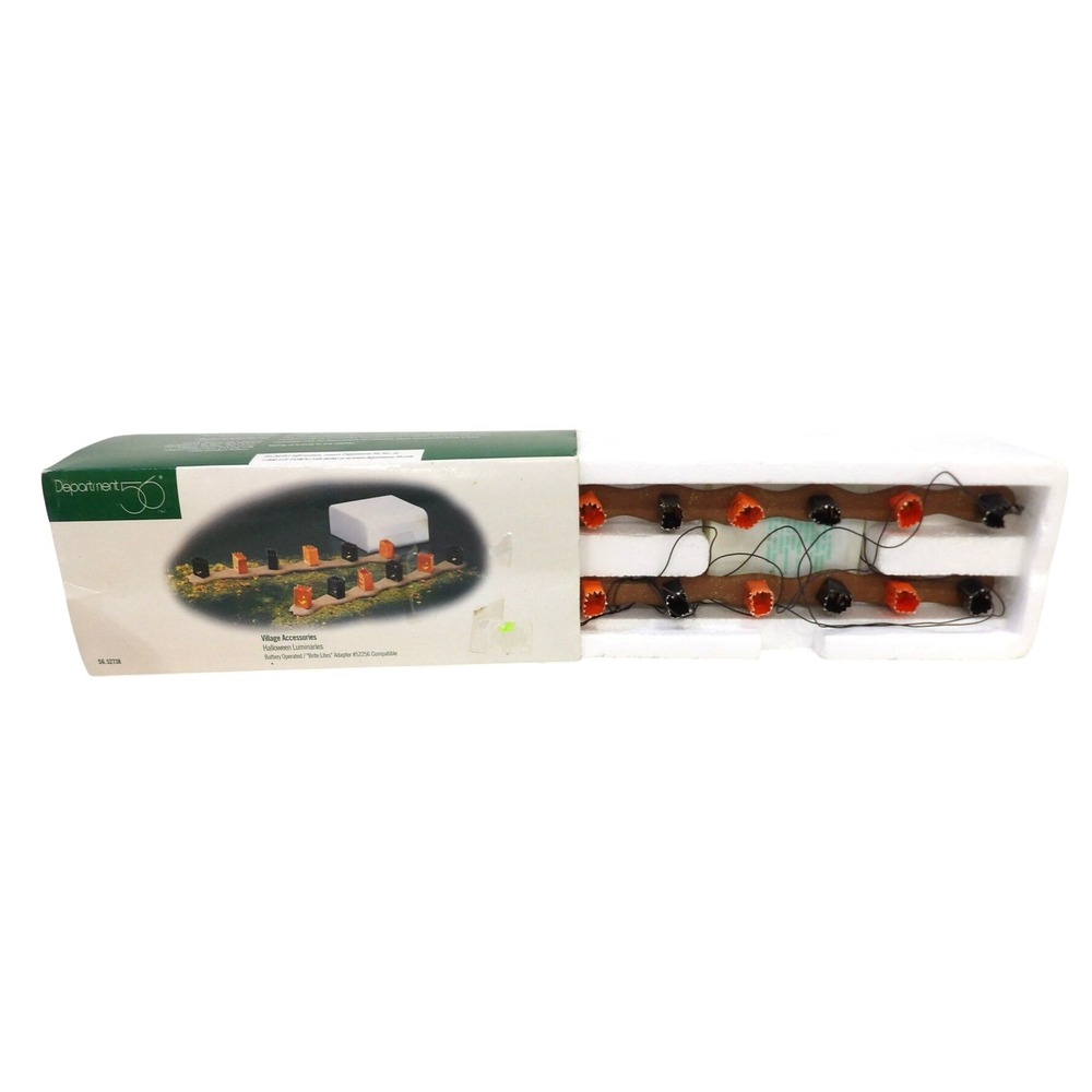 Department 56 Snow Village Halloween Luminaries 56.52738 Accessory Set